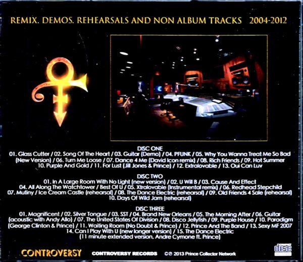 Prince/Remixes, Demos, Rehearsals and Non Album Tracks 2004-2012 - Image 2