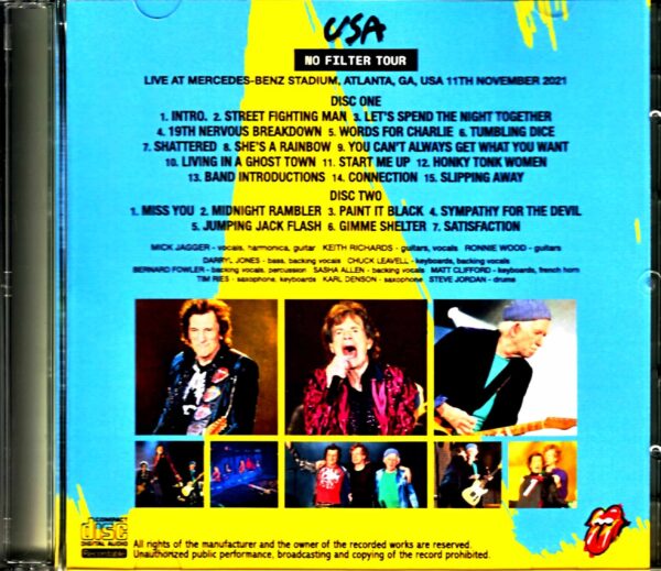 Rolling Stones/GA,USA 2021 iPhone Recording - Image 2