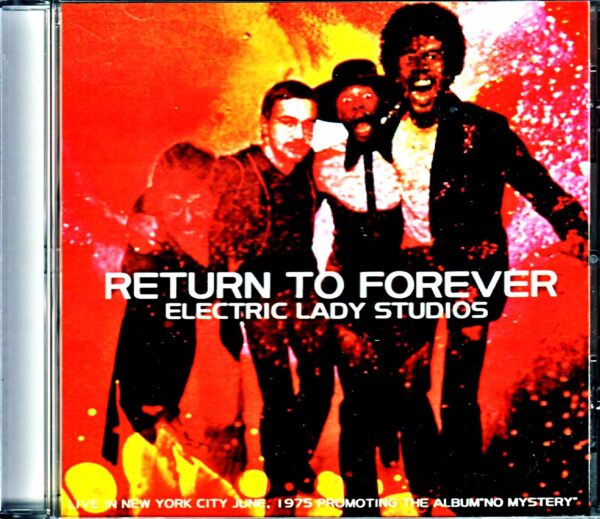 Return to Forever Santana/NY,USA Studios 1975