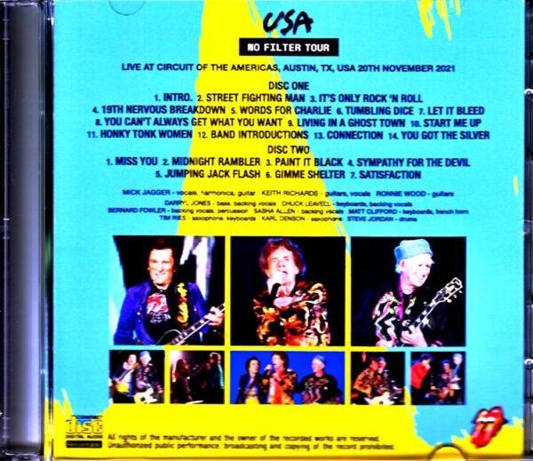 Rolling Stones/TX,USA 2021 Jewel Version - Image 2
