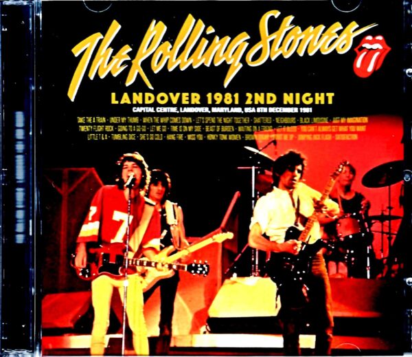 Rolling Stones/MD,USA 12.8.1981 Upgrade