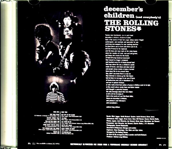 Rolling Stones/December's Children Original US LP Edition - Image 2