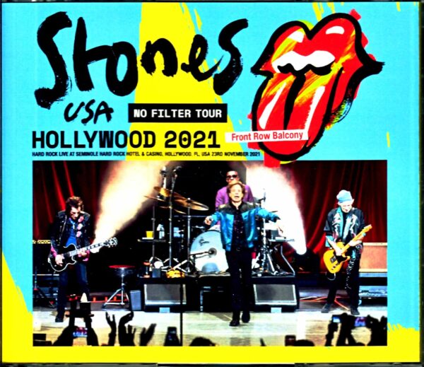 Rolling Stones/FL.USA 11.23.2021 S & V Front Row Balcony