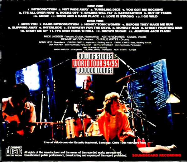 Rolling Stones/Chile 1995 Upgrade - Image 2