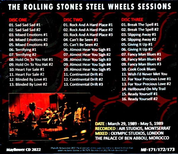 Rolling Stones Steel Wheels Sessions - Image 2