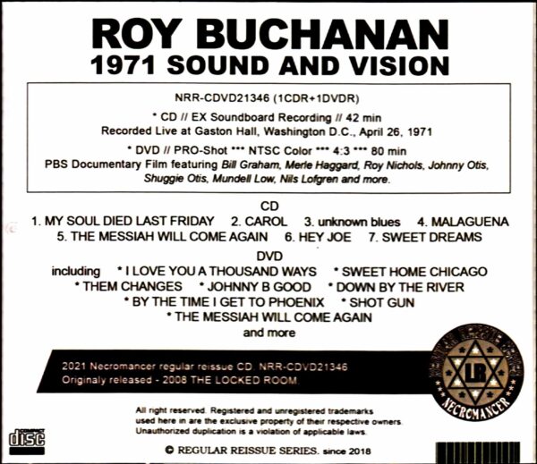 Roy Buchanan/WA,USA 1971 & more - Image 2