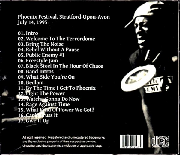 Public Enemy/England,UK 1995 - Image 2
