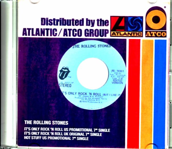 Rolling Stones/It's Only Rock 'N Roll US Promotional & UK Original 7" Singles