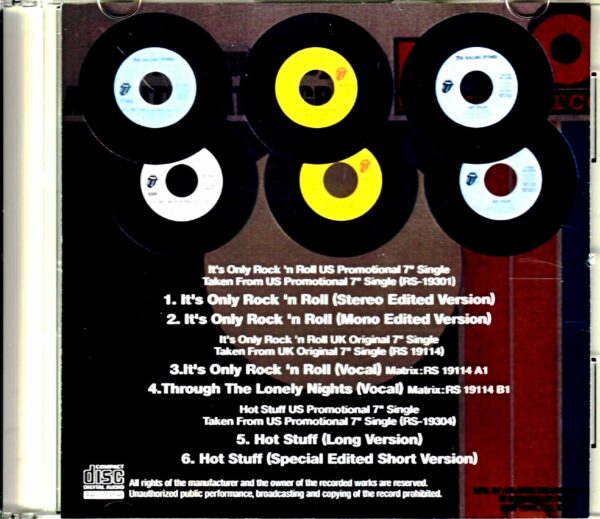 Rolling Stones/It's Only Rock 'N Roll US Promotional & UK Original 7" Singles - Image 2
