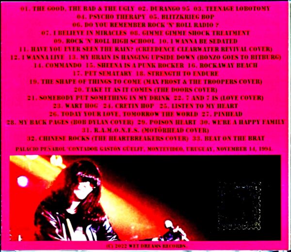 Ramones/Uruguay 1994 - Image 2