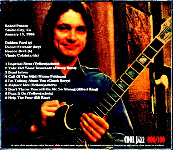 Robben Ford Robben Ford/CA,USA 1984 - Image 2
