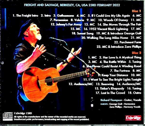 Richard Thompson Richard Thompson/CA,USA 2022 Complete - Image 2