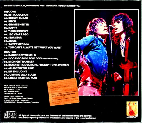 Rolling Stones/West Germany 1973 Upgrade - Image 2
