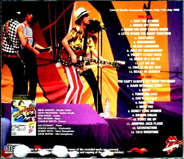 Rolling Stones/Italy 1982 Upgrade - Image 2
