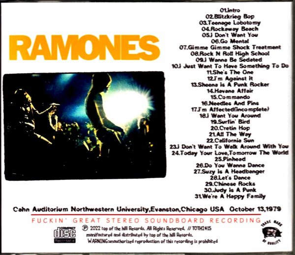 Ramones/IL,USA 1979 Remastered - Image 2