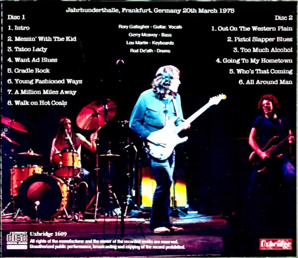 Rory Gallagher/Germany 1975 New Sound - Image 2