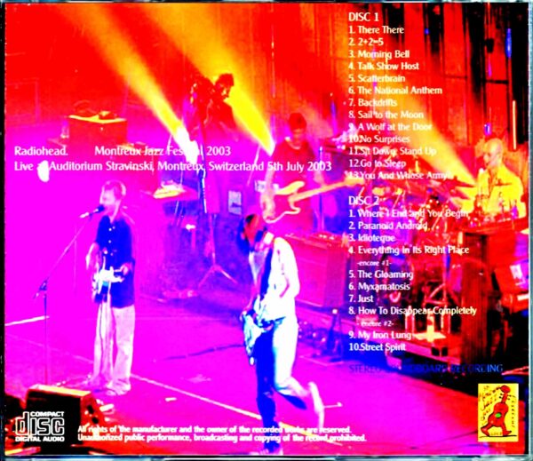 Radiohead/Switzerland 2003 Complete - Image 2
