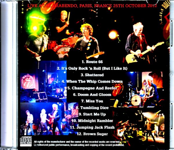 Rolling Stones/France 2012 - Image 2