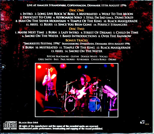 Ritchie Blackmore's Rainbow/Denmark 1996 & more - Image 2