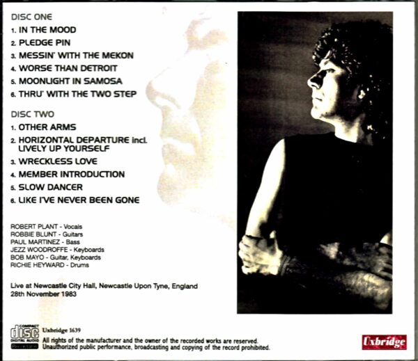 Robert Plant/England,UK 1983 - Image 2