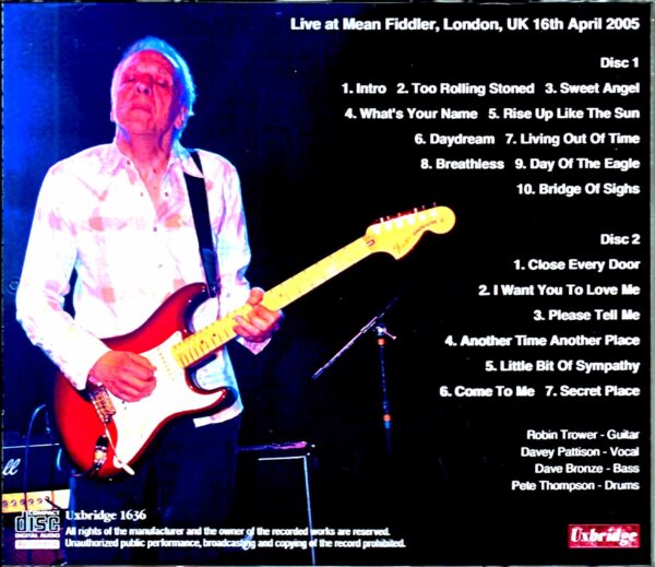 Robin Trower/London,UK 2005 - Image 2