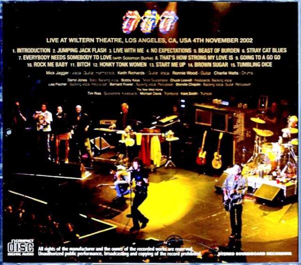 Rolling Stones/CA,USA 11.4.2002 - Image 2