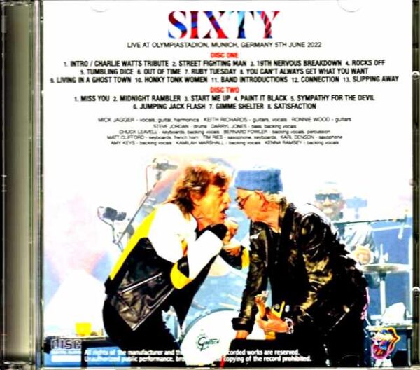 Rolling Stones/Germany 6.5.2022 New Master - Image 2