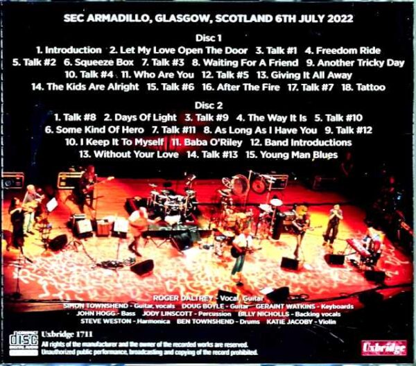 Roger Daltrey/Scotland,UK 2022 - Image 2