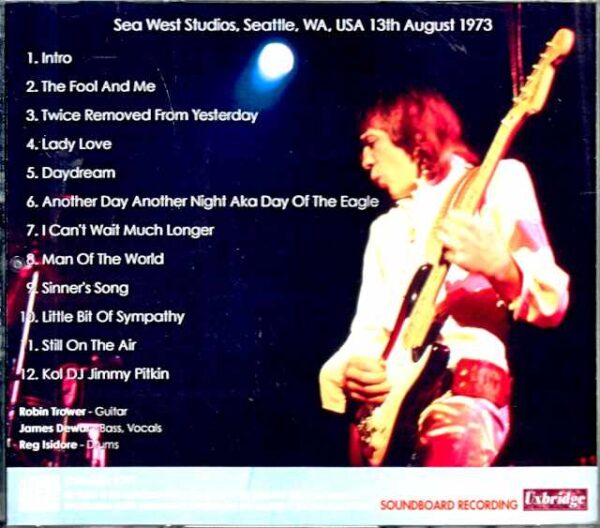 Robin Trower/WA,USA 1973 - Image 2