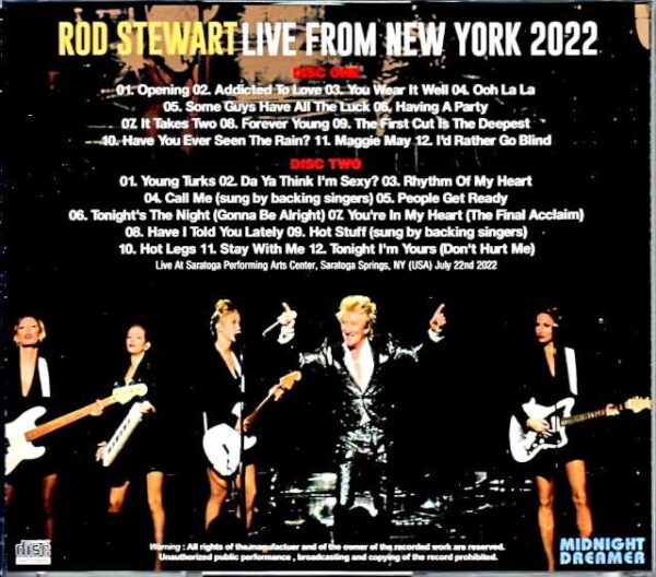 Rod Stewart Rod Stewart/NY,USA 2022 Complete - Image 2