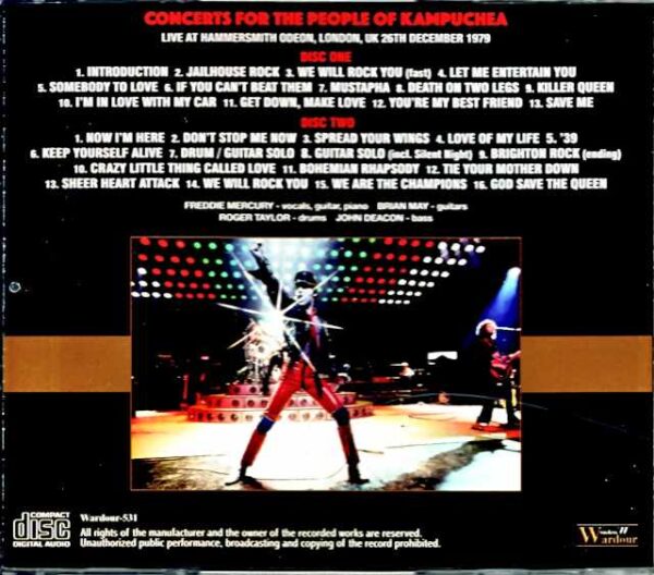Queen / London, UK 1979 Upgrade - Image 2