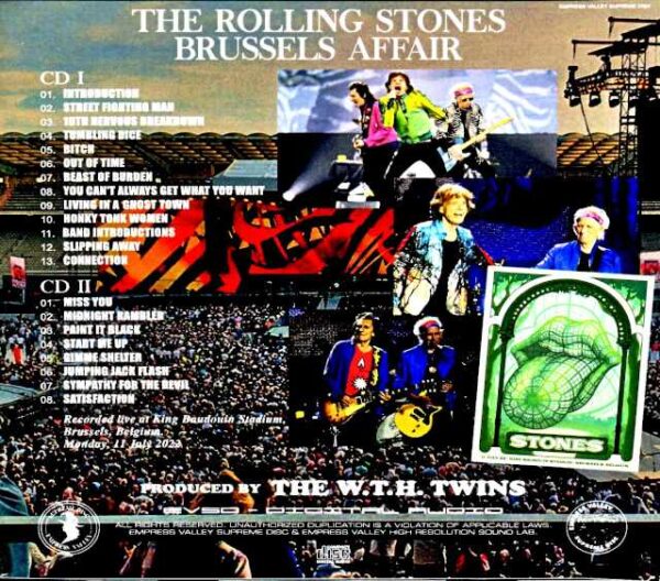 Rolling Stones/Belgium 2022 MK-4 Original Recording Master - Image 2