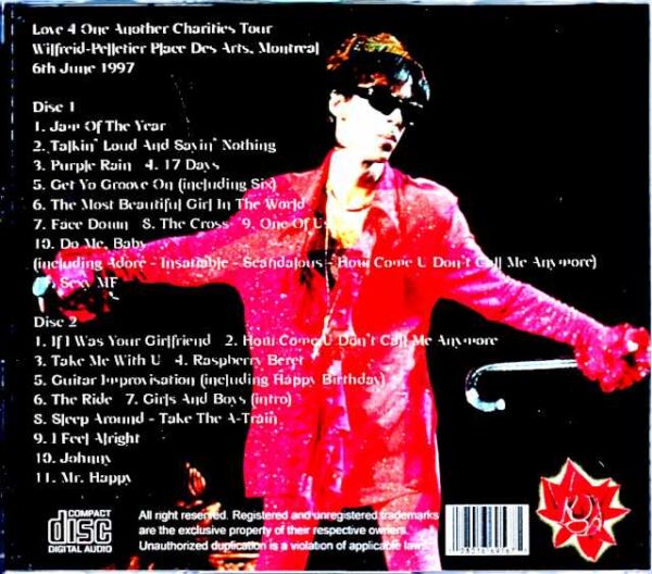 Prince/Canada 1997 - Image 2