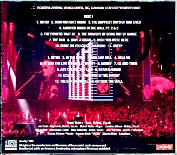 Roger Waters Roger Waters/Canada 2022 Complete - Image 2