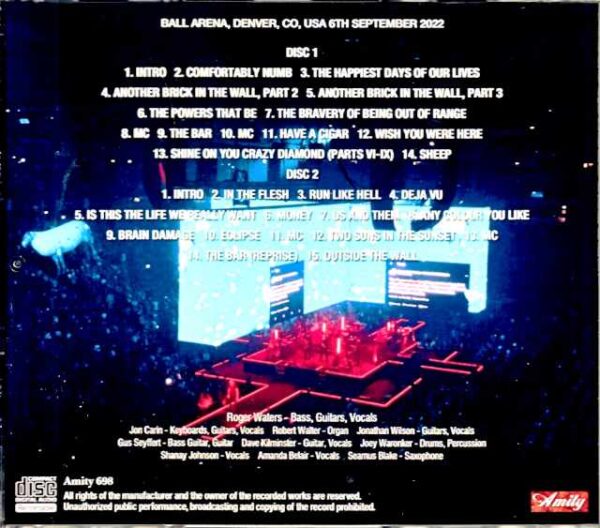 Roger Waters Roger Waters/CO,USA 2022 Complete - Image 2