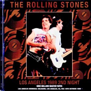 Rolling Stones / CA, USA 10.19.1989 Mike Millard Master Tapes
