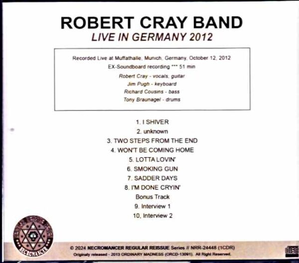 Robert Cray Band /Germany 2012 - Image 2