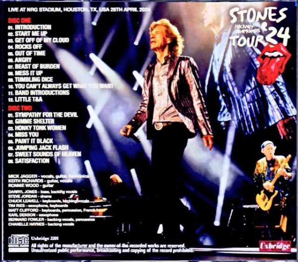 Rolling Stones / TX, USA 2024 Complete - Image 2
