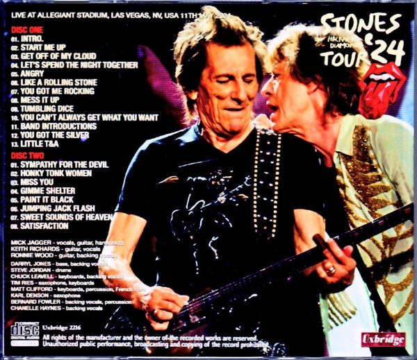 Rolling Stones/NV,USA 2024 Complete - Image 2