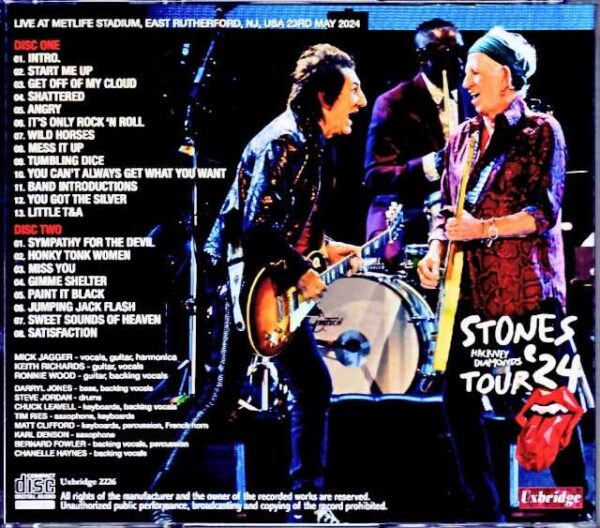 Rolling Stones/NJ,USA 5.23.2024 Complete - Image 2
