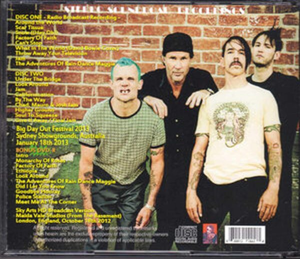 Red Hot Chili Peppers/Australia 2013 & more - Image 2