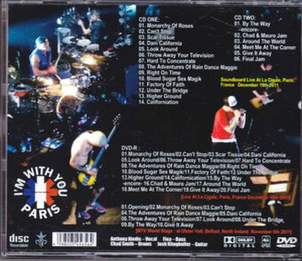 Red Hot Chili Peppers/France 2011 - Image 2