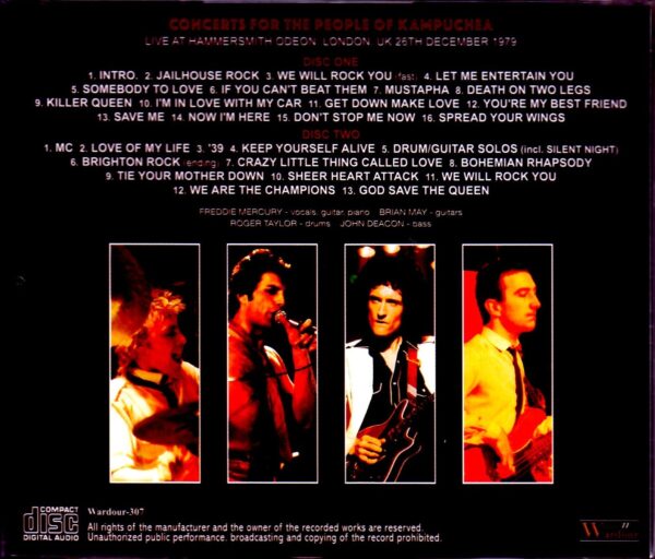 Queen/London,UK 12.26.1979 Upgrade - Image 2