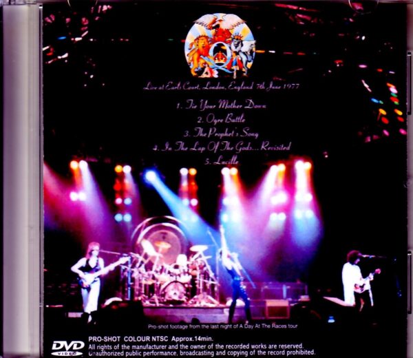 Queen/London,UK 6.7.1977 Unreleased Footage - Image 2