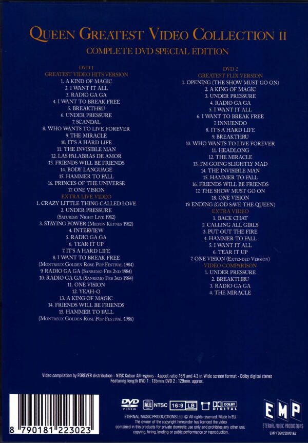 Queen/Greatest Video Collection Vol.2 - Image 2