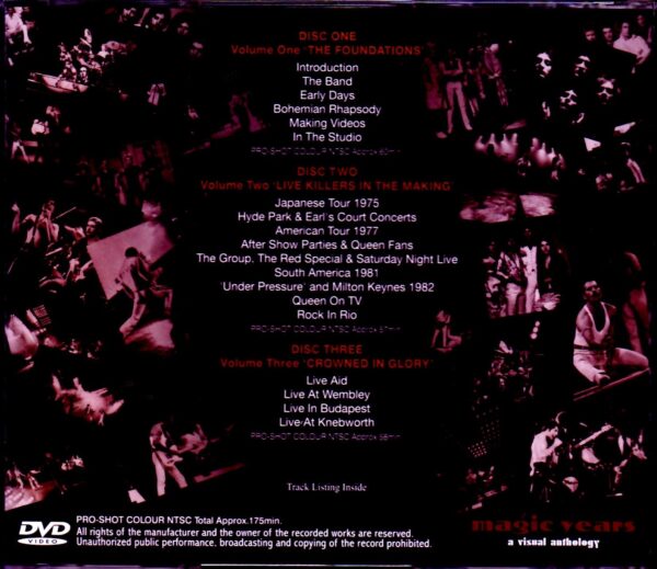 Queen/Magic Years a Visual Anthology the Complete Set - Image 2