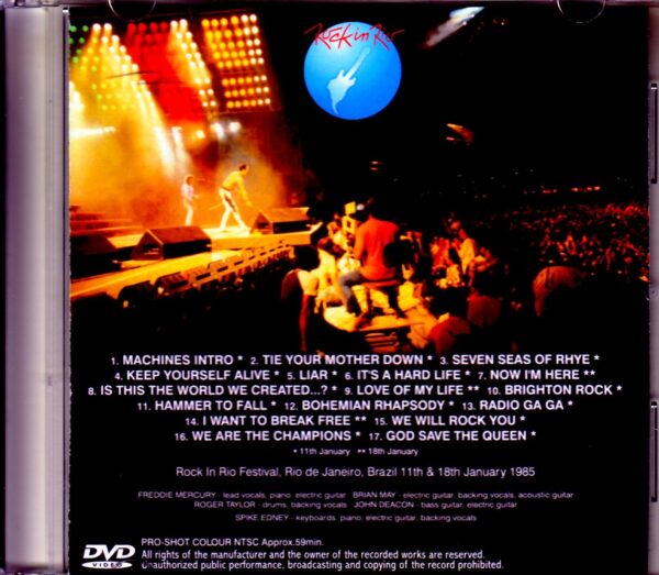 Queen/Brazil 1985 Upgrade - Image 2