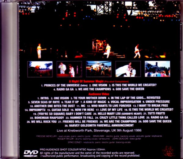 Queen/UK 1986 Prp-Shot Compilation & more - Image 2