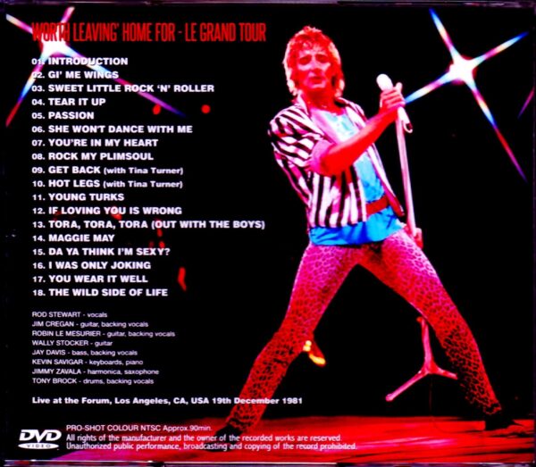 Rod Stewart/CA,USA 1981 LD Ver. - Image 2