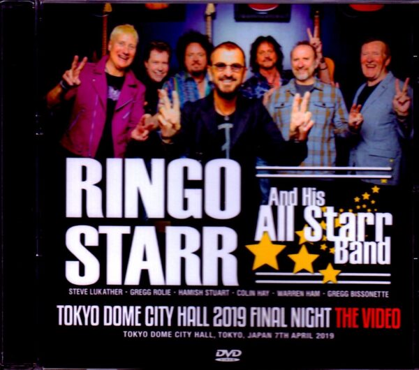 Ringo Starr and His Starr Band/Tokyo,Japan 4.7.2019 Dual Layer Ver.